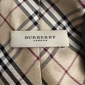 Authentic Burberry London Plaid Neck Tie